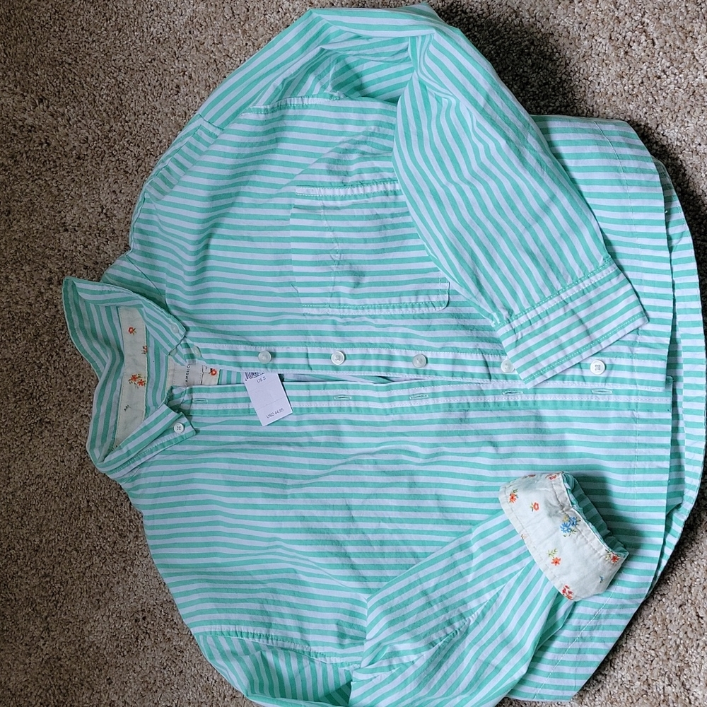 Cropped Button Up